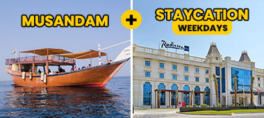 Radisson Blu Hotel, Ajman-Weekdays+Musandam